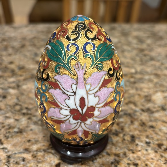 Cloisonné Egg - New - Picture 2 of 3